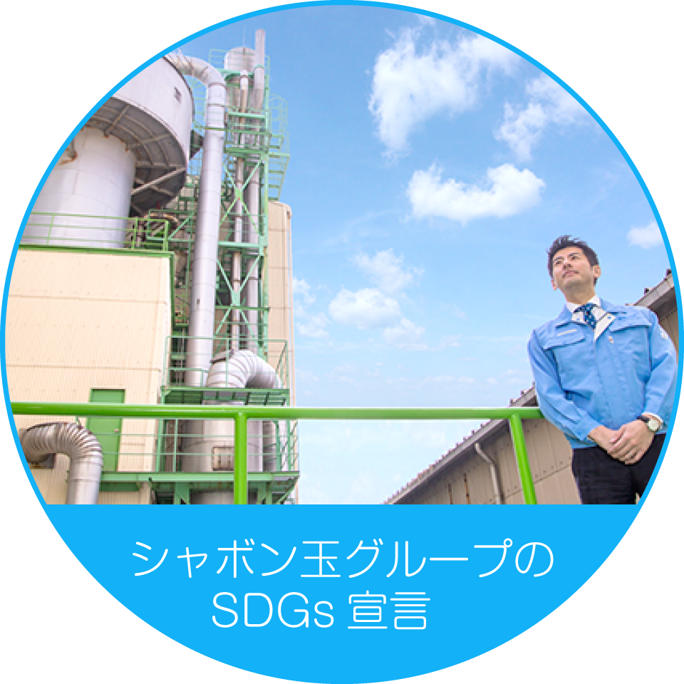 シャボン玉グループのSDGs宣言